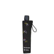 Parapluie ombrelle Noir Petites Fleurs UPF50+