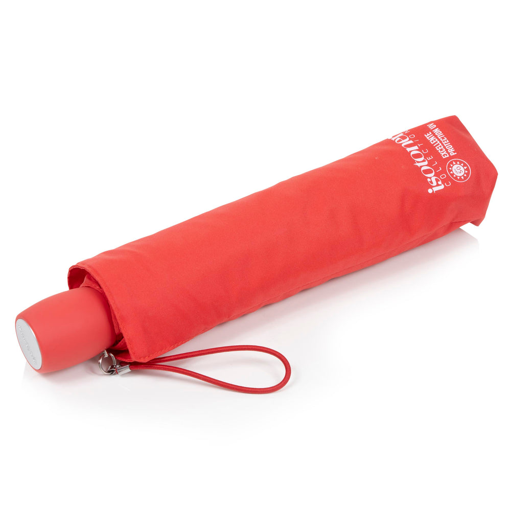 Parapluie ombrelle Rouge Corail UPF50+ - Isotoner