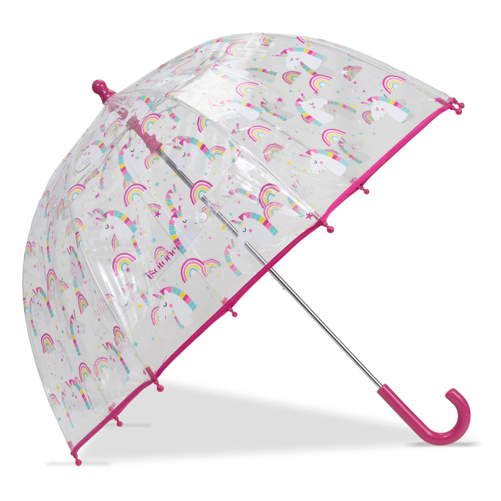 Parapluie Enfant transparent PVC/Licorne - Isotoner
