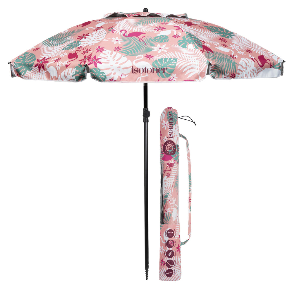Parasol de plage Flamant Rose - Isotoner
