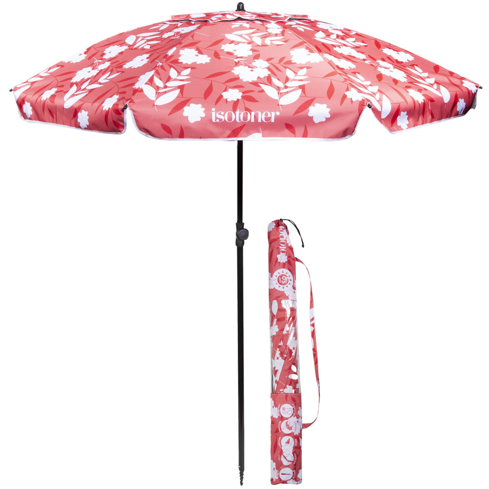 Parasol de plage Fleurs Tropicales - Isotoner