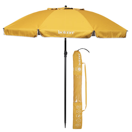 Parasol de plage Jaune - Isotoner