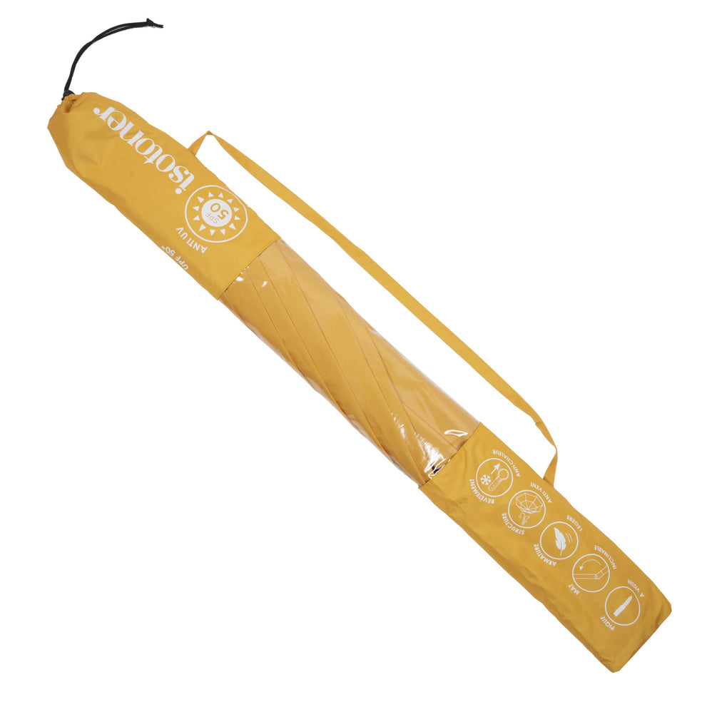 Parasol de plage Jaune - Isotoner