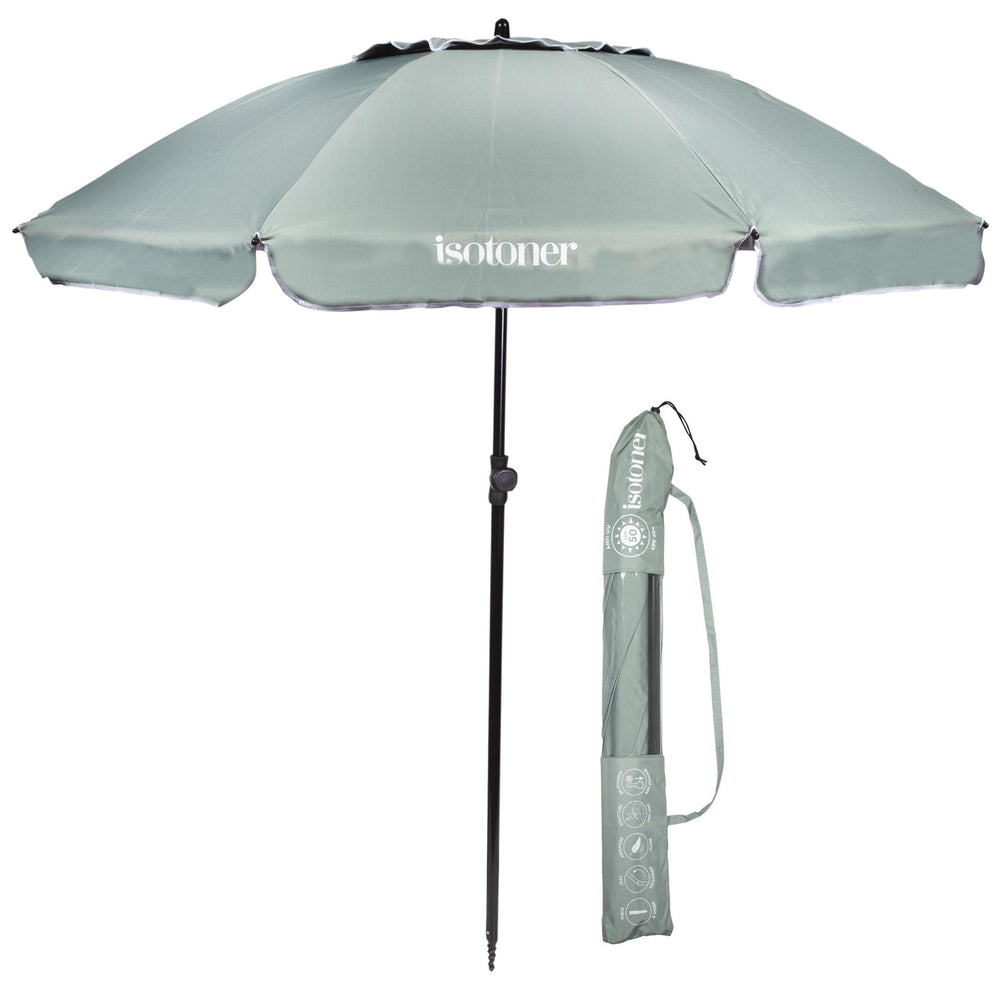 Parasol de plage Kaki - Isotoner