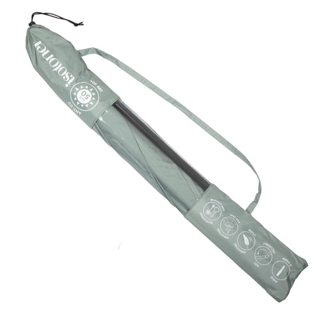 Parasol de plage Kaki - Isotoner