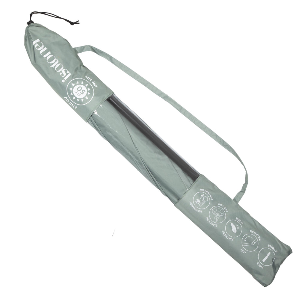 Parasol de plage Kaki - Isotoner