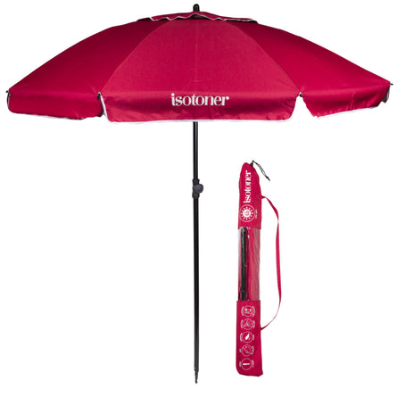 Parasol de plage Framboise - Isotoner