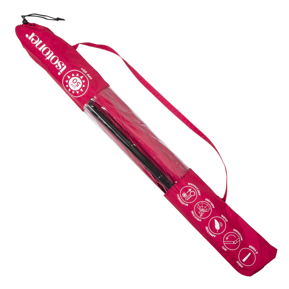 Parasol de plage Framboise - Isotoner