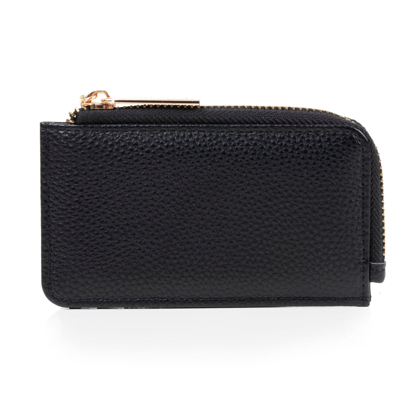 Porte-Cartes Femme zippé Noir