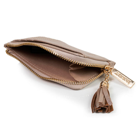 Porte-Cartes Femme zippé Or - Isotoner