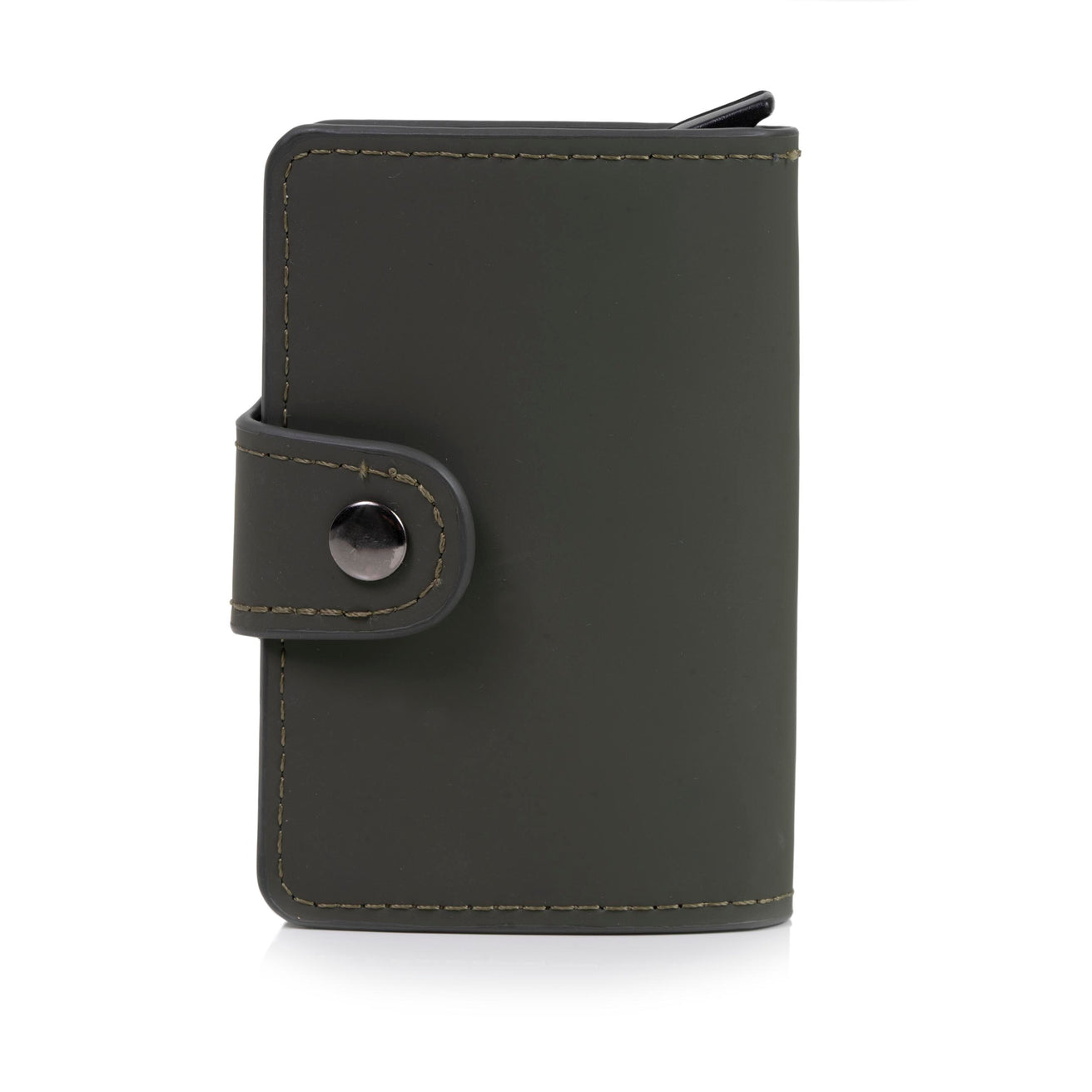 Porte-cartes métallique Homme Kaki