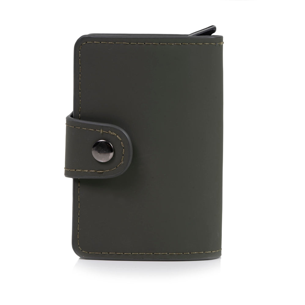 Porte-cartes métallique Mixte Kaki - Isotoner