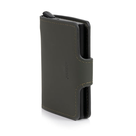 Porte-cartes métallique Homme Kaki - Isotoner