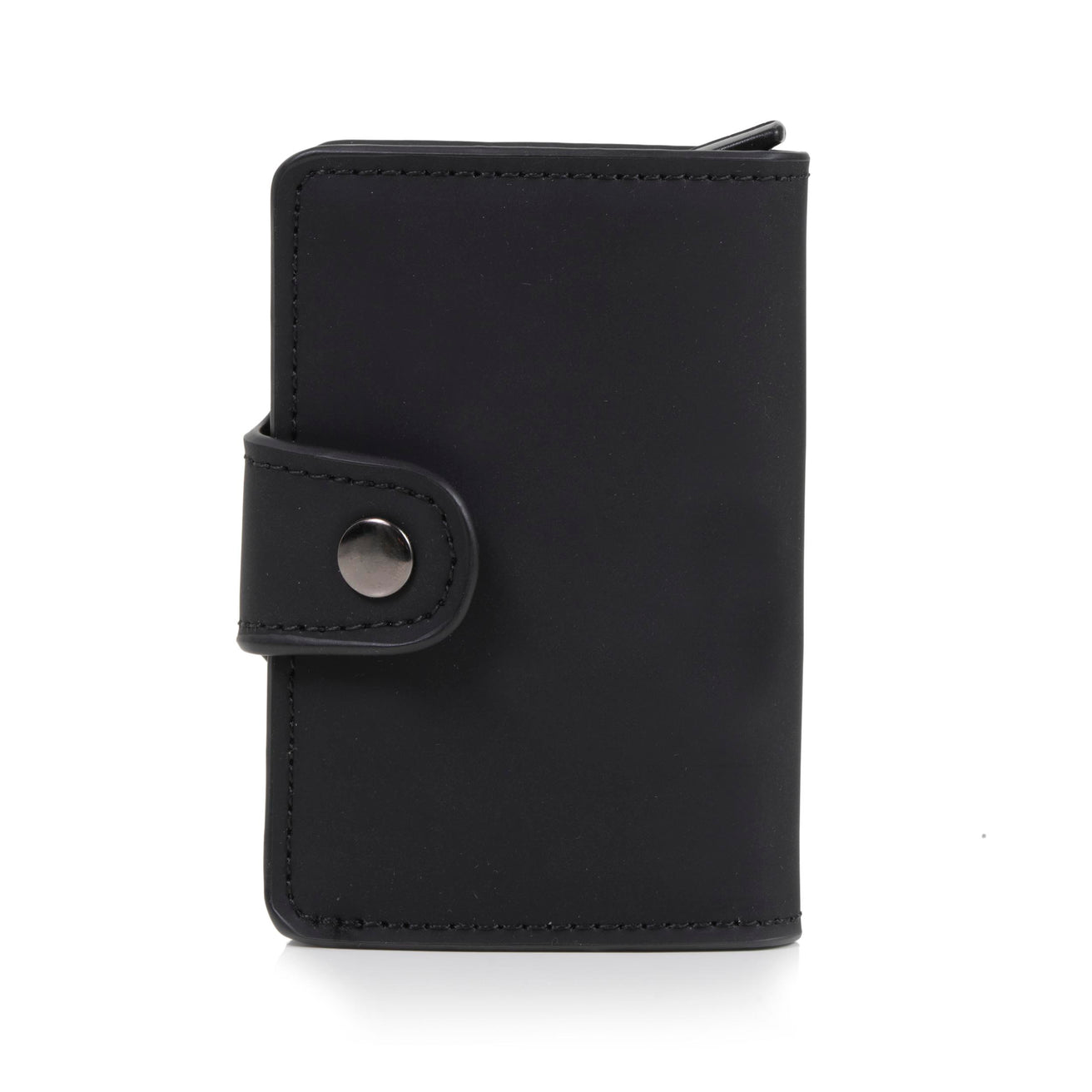Porte-cartes métallique Homme Noir