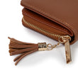 Porte-monnaie Femme compact Camel