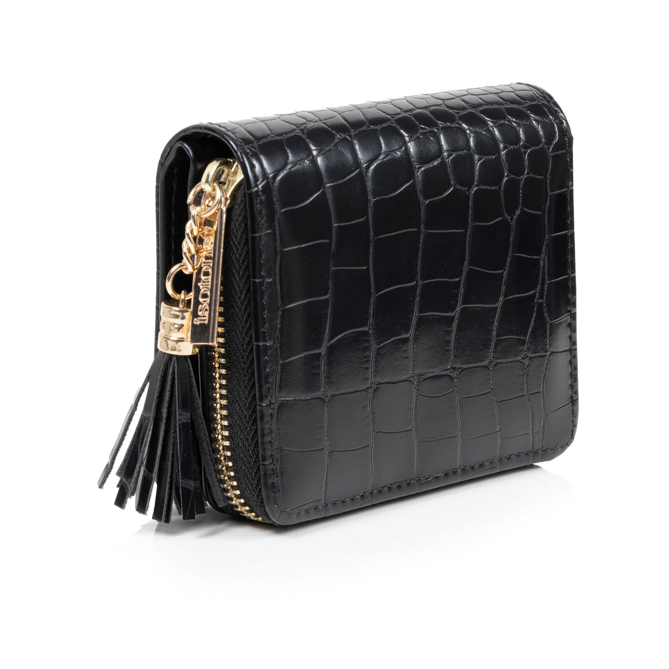 Porte-monnaie Femme compact Noir