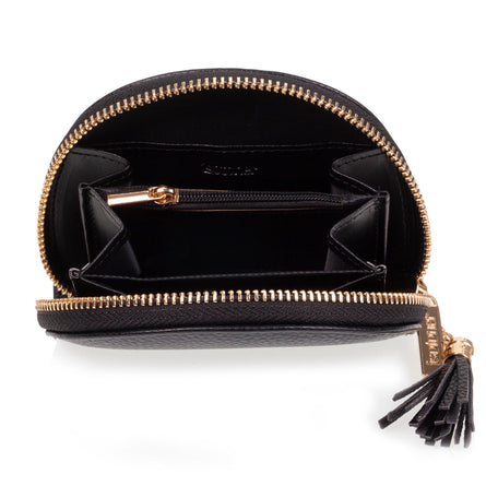 Porte-monnaie demi-lune Femme Noir - Isotoner