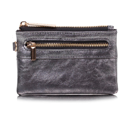 Porte-monnaie Femme zippé Noir - Isotoner