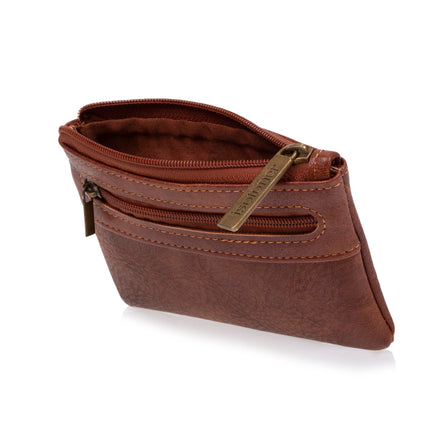 Porte-monnaie Homme zippé Camel - Isotoner