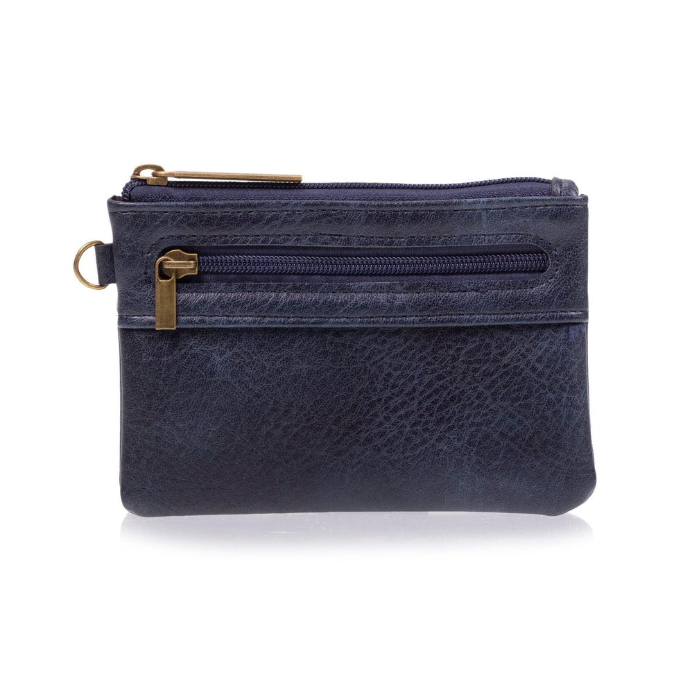 Porte-monnaie Homme zippé Marine - Isotoner