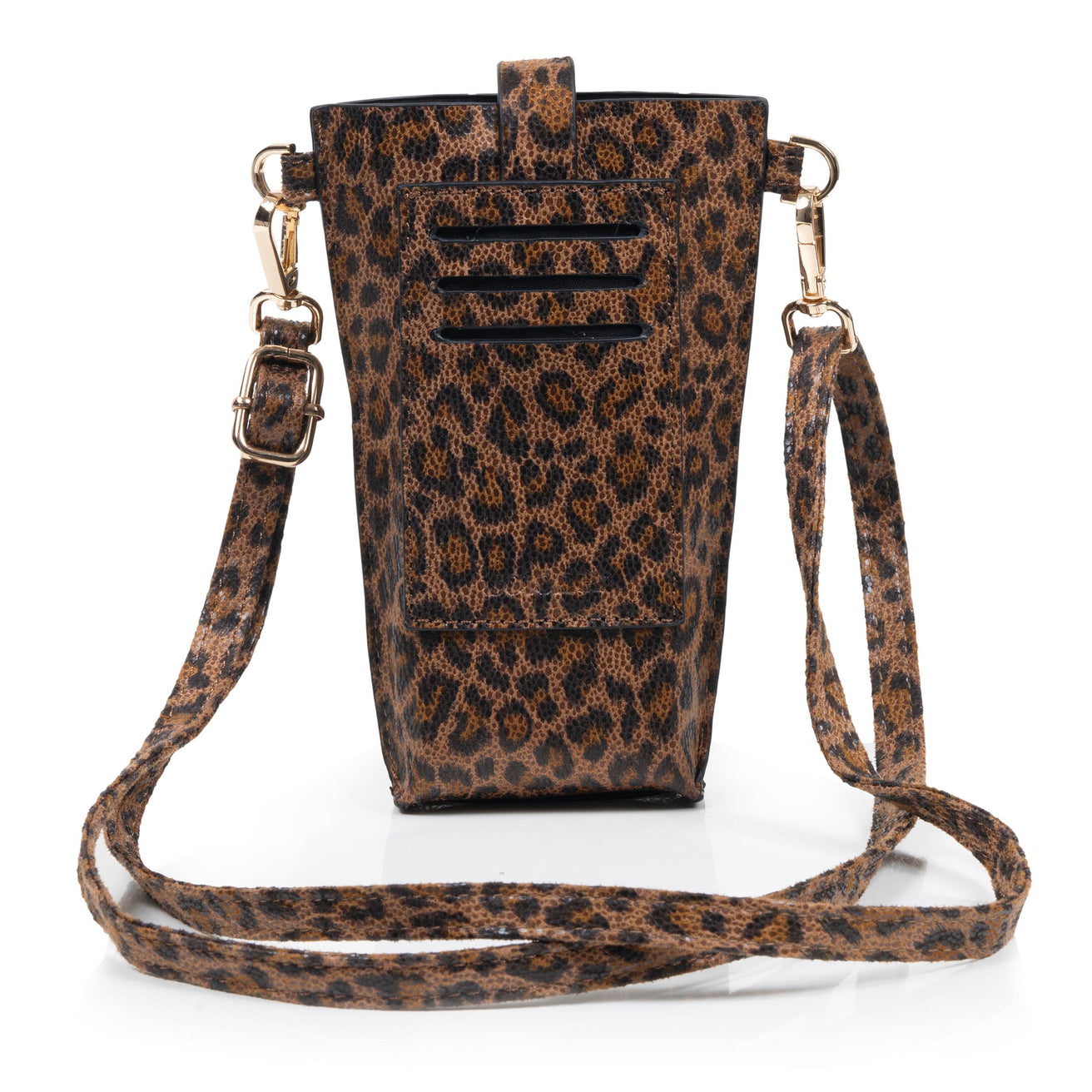 Porte téléphone Femme Léopard
