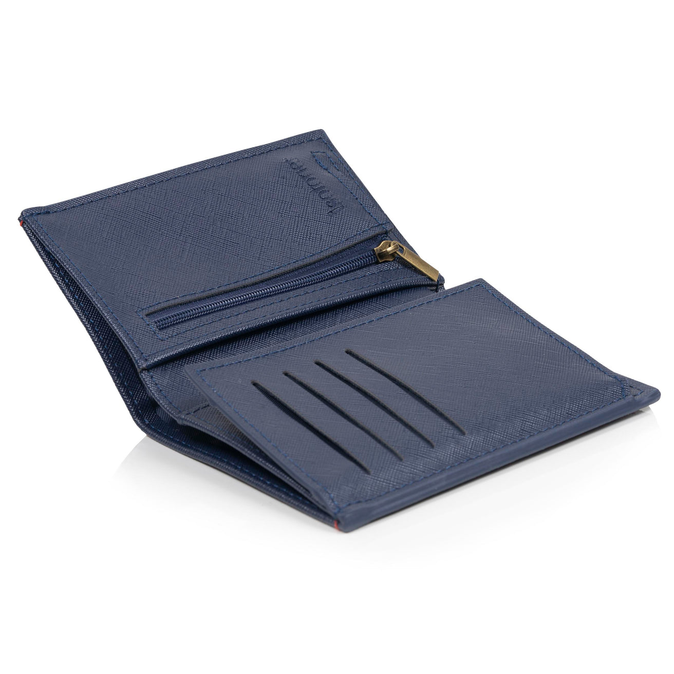 Portefeuille 3 volets Homme Marine