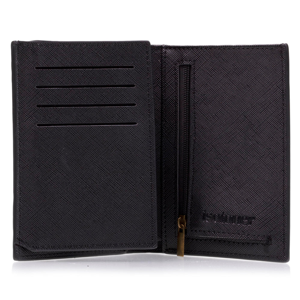 Portefeuille 3 volets Homme Noir - Isotoner