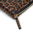 Portefeuille Femme zippé Léopard