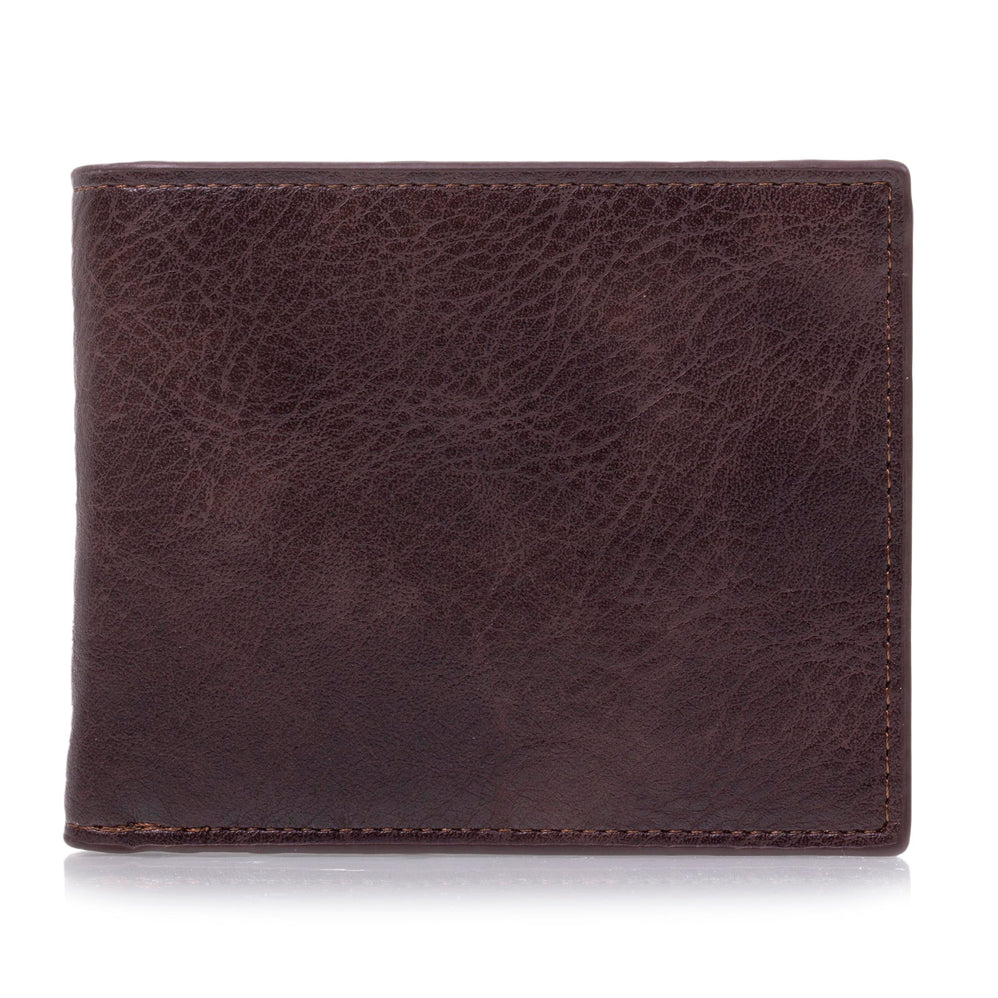 Portefeuille Homme poche pression Marron - Isotoner