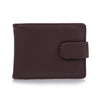 Portefeuille rabat avec patte Homme Noir marron - Isotoner