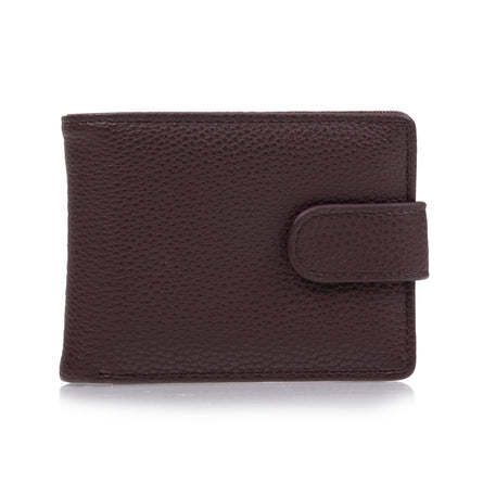 Portefeuille rabat avec patte Homme Marron - Isotoner