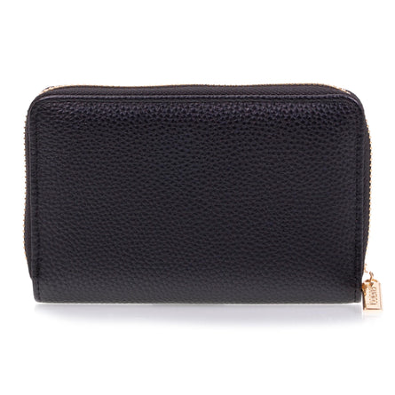 Portefeuille Femme zippé Noir - Isotoner