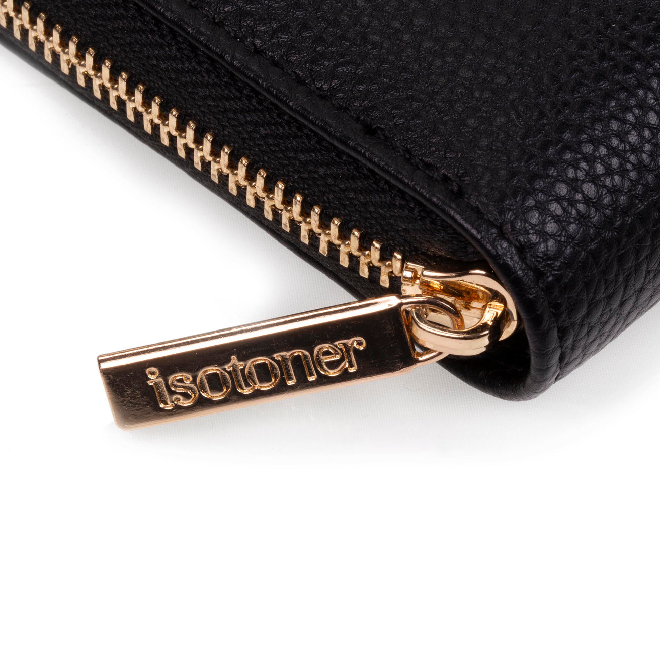 Portefeuille Femme zippé Noir