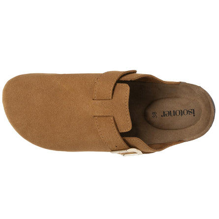 Mules Sabots Femme Camel - Isotoner