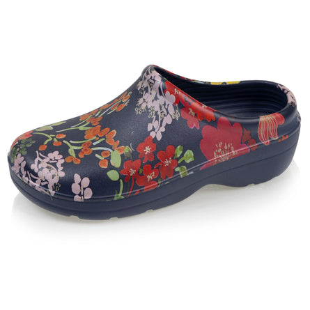 Sabots de jardin Femme Fleur Marine - Isotoner