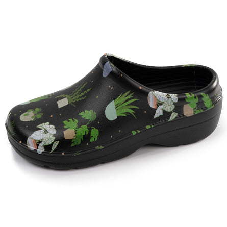 Sabots de jardin Femme Noir Plante - Isotoner