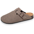 Sabots fourrés Homme Taupe
