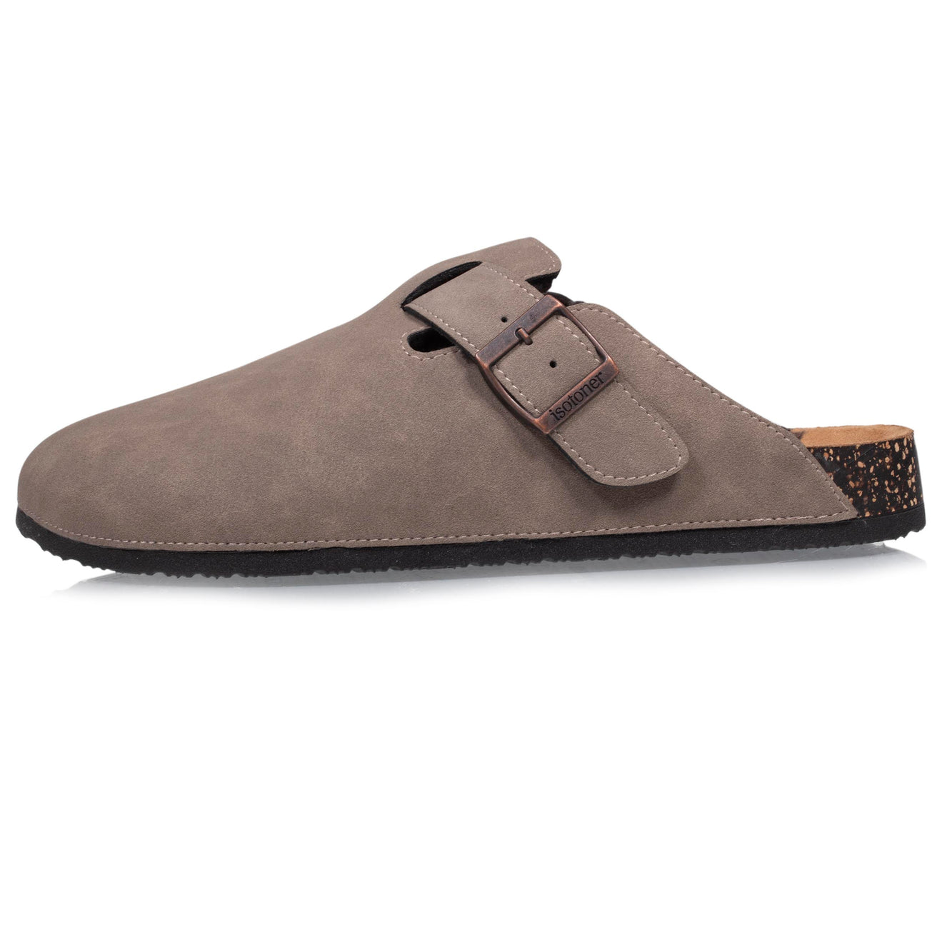 Sabots fourrés Homme Taupe