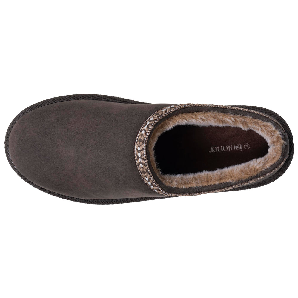 Sabots Cozy Femme fourrés Marron - Isotoner