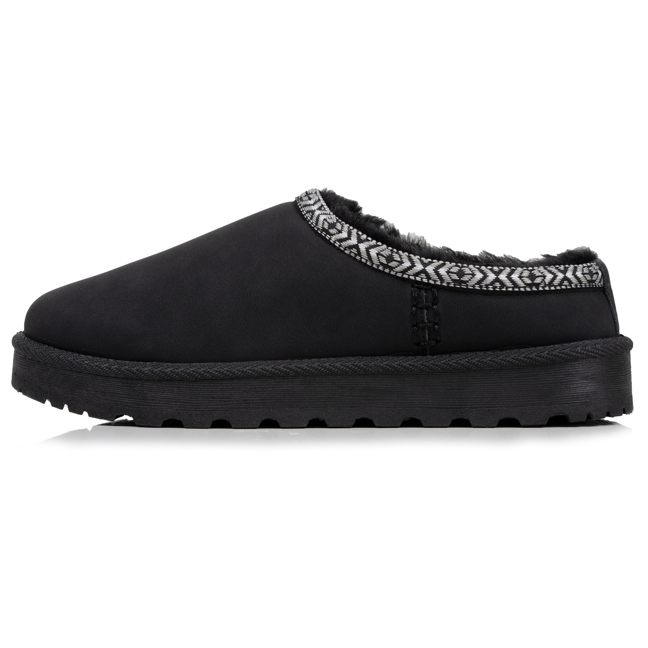 Sabots Cozy Femme fourrés Noir