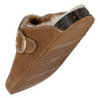 Sabots Femme Camel surpiqûres blanches