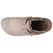 Sabots Femme fourrés Taupe clous