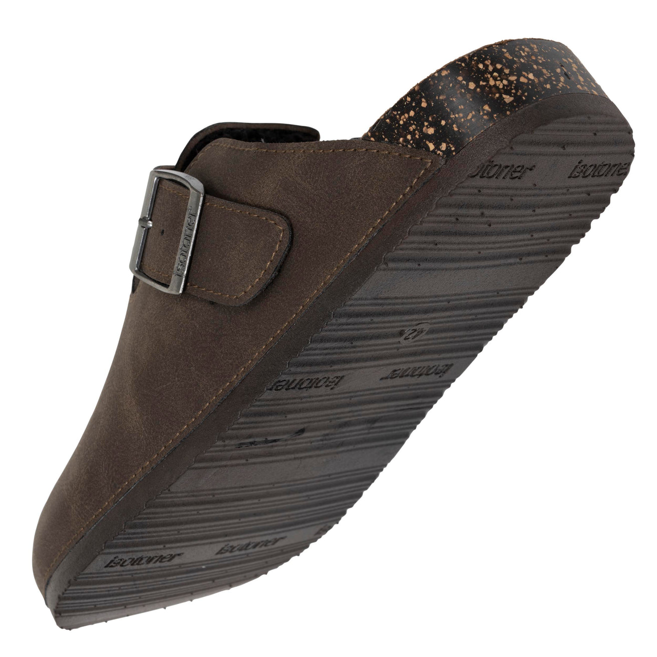 Sabots Homme fourrés Marron