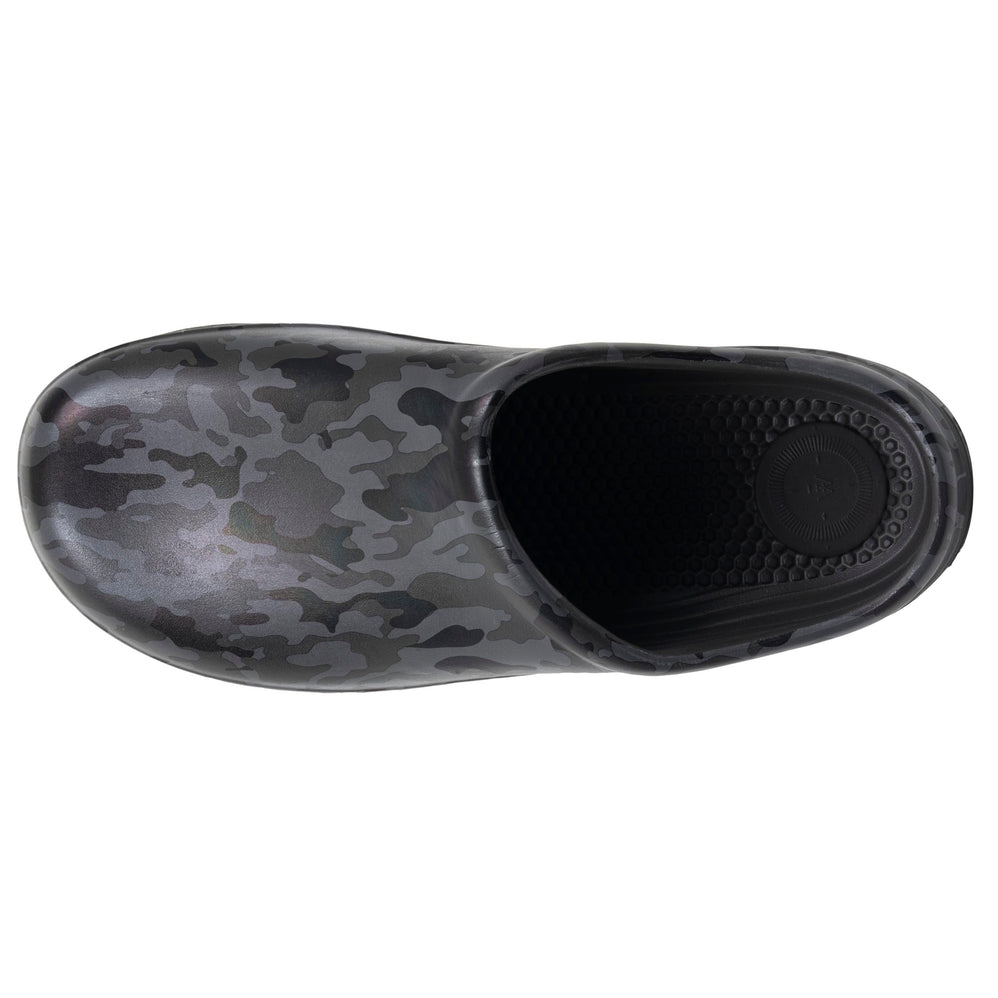 Sabots de jardin Homme Camouflage Gris - Isotoner