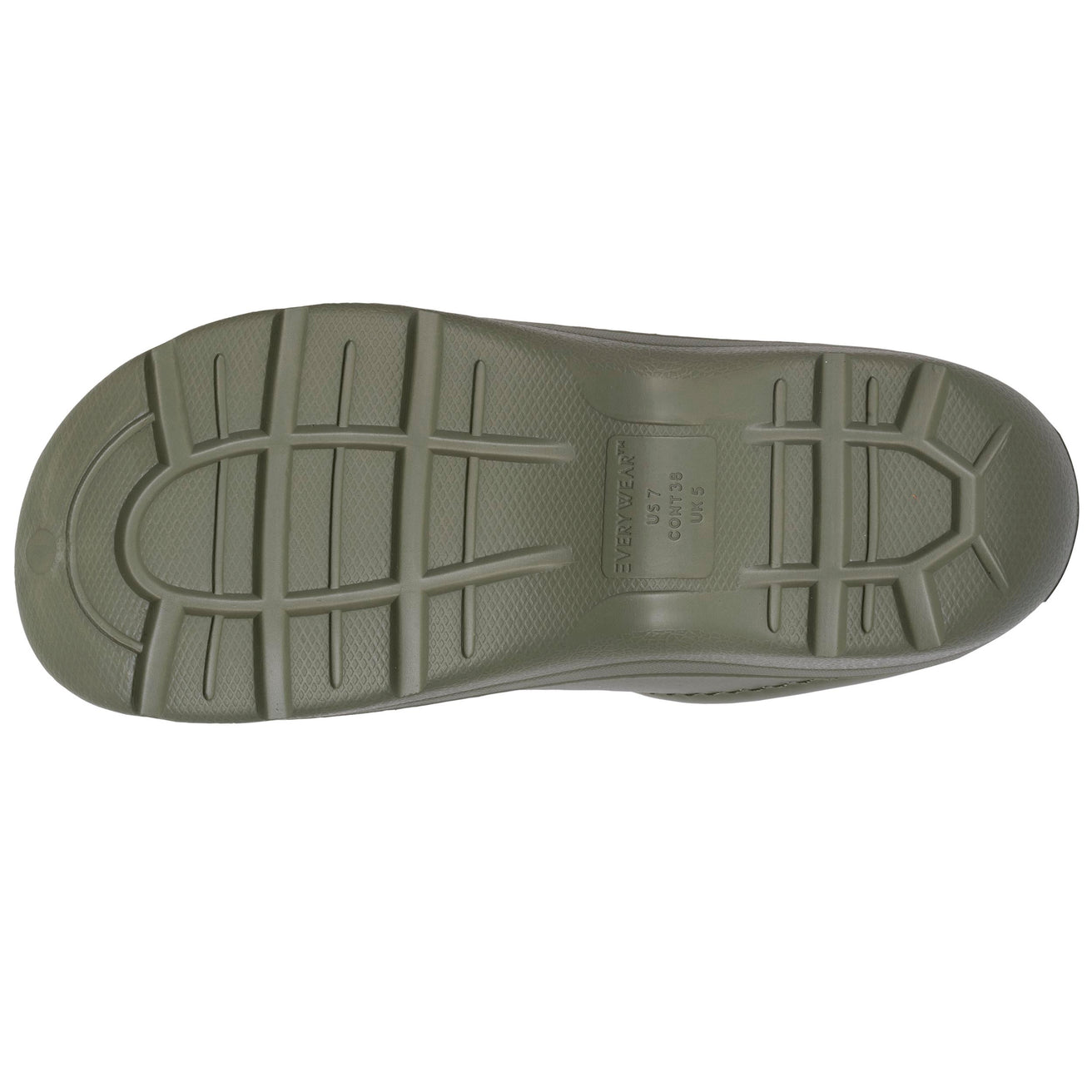 Sabots de jardin Femme fourrés Kaki