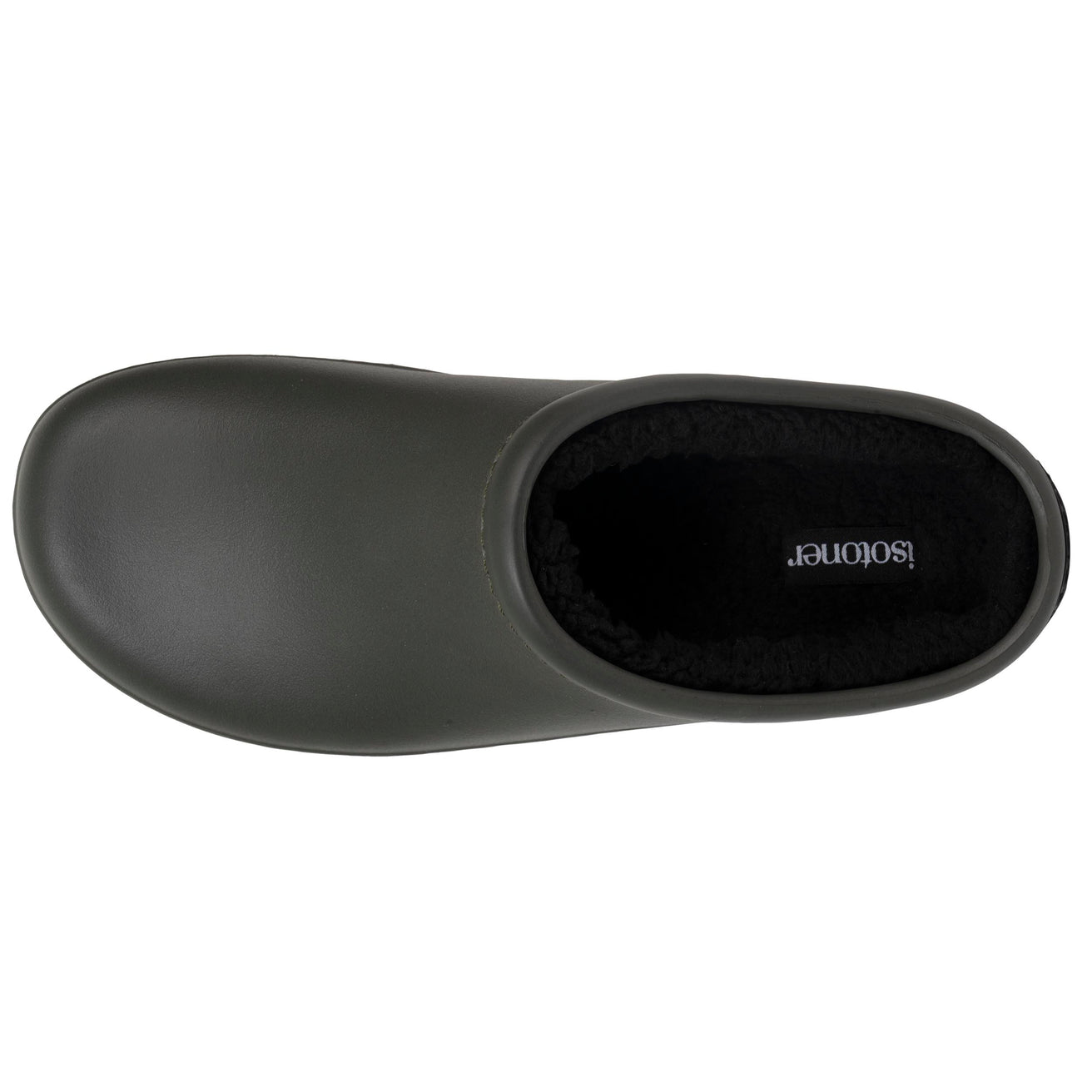 Sabots de jardin Homme fourrés Kaki
