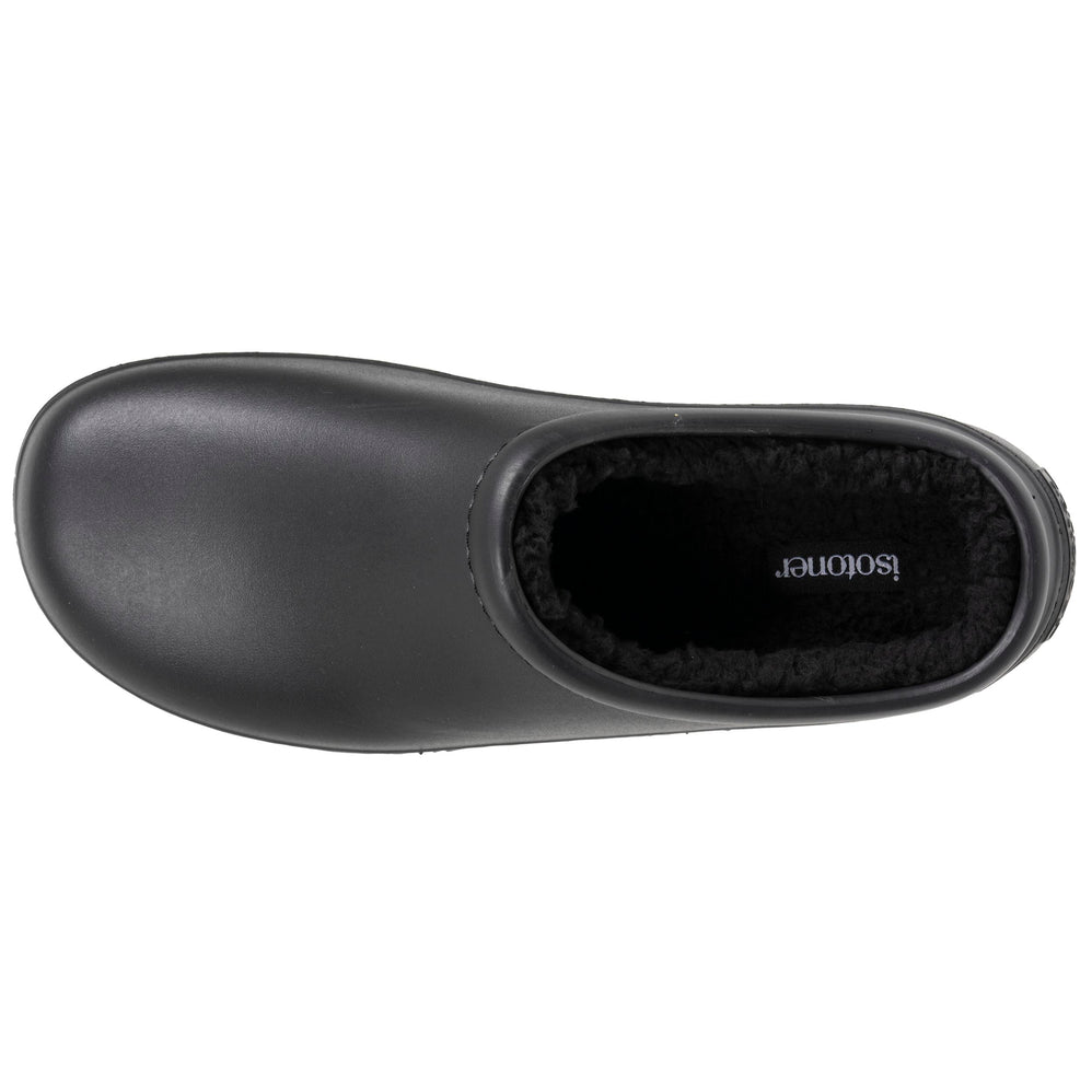 Sabots de jardin Homme fourrés Noir - Isotoner
