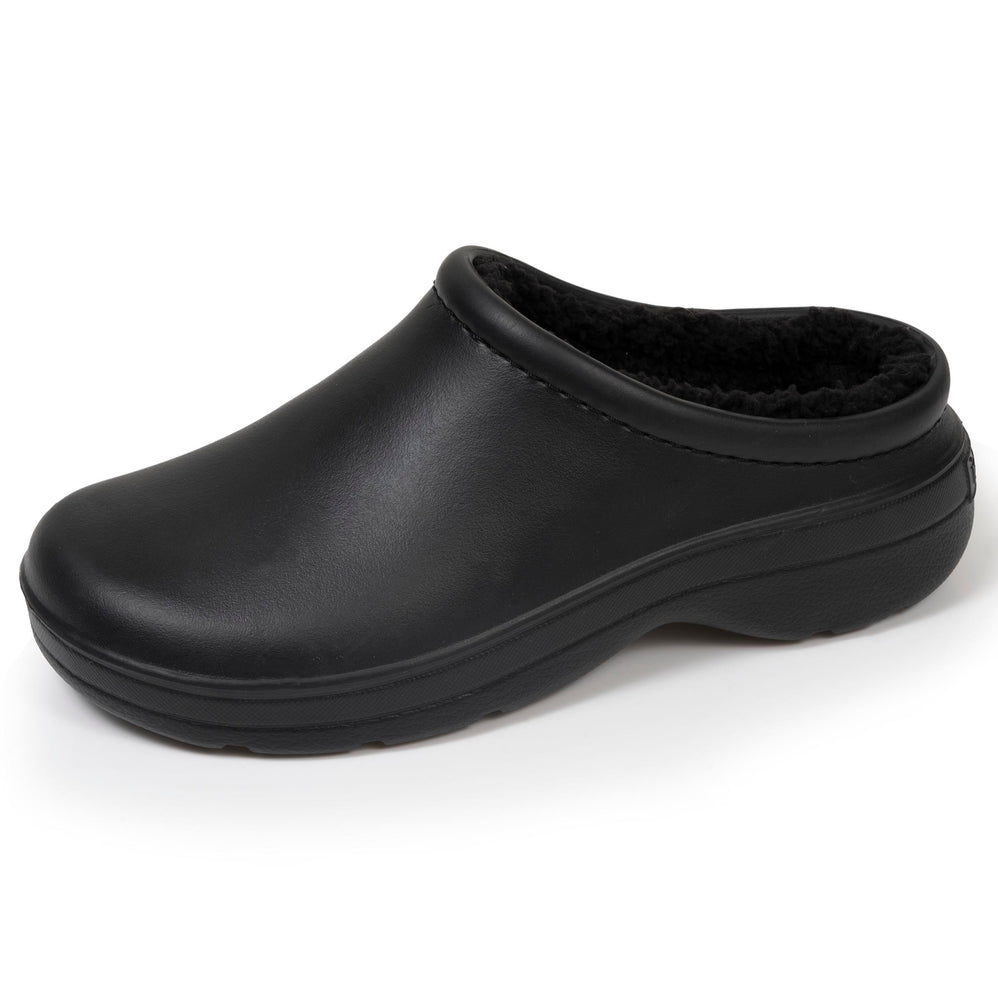 Sabots de jardin Femme fourrés Noir - Isotoner