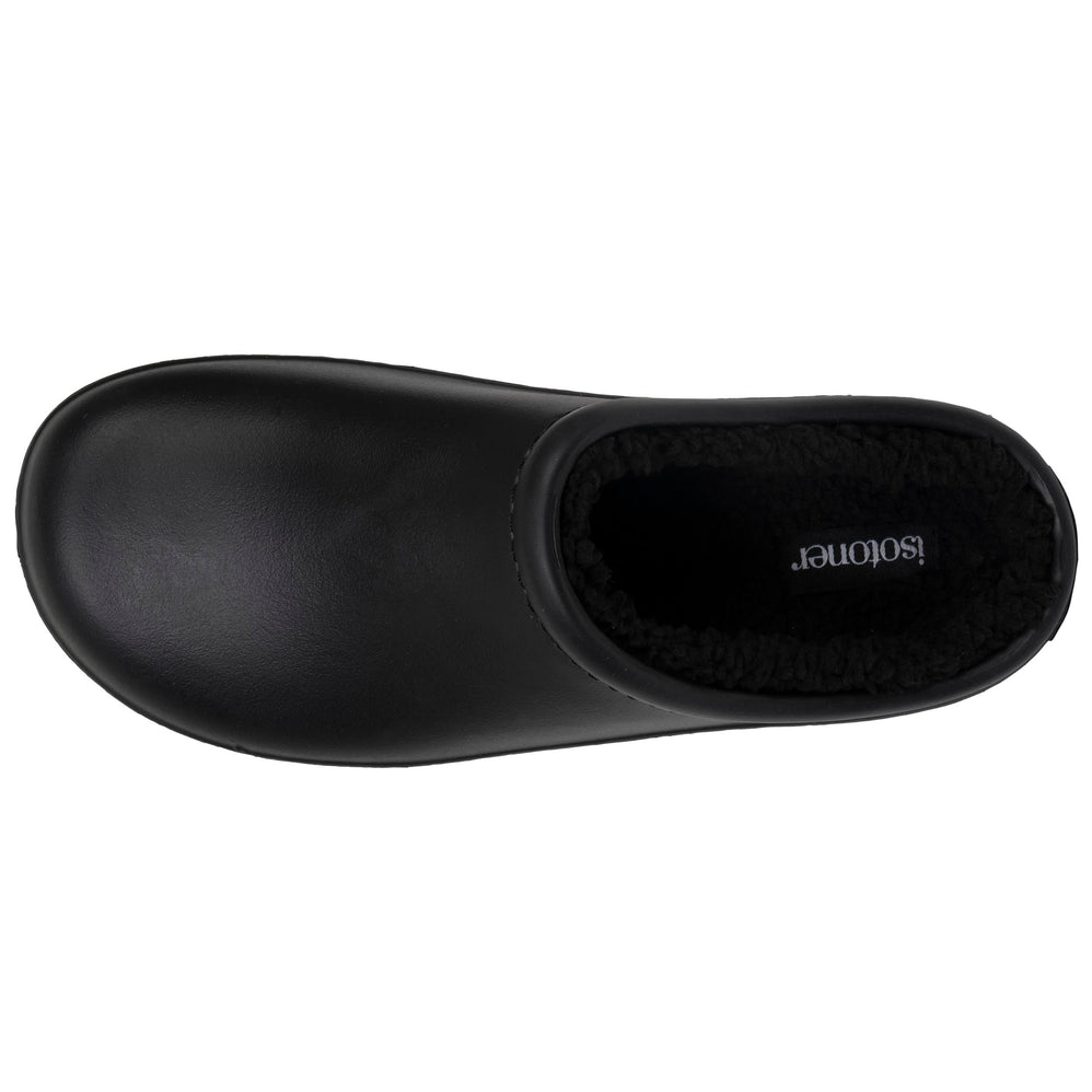 Sabots de jardin Femme fourrés Noir - Isotoner