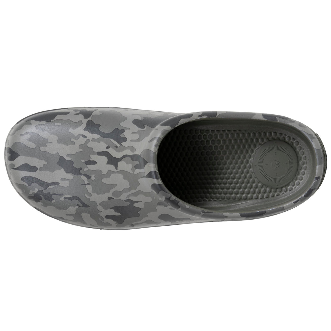 Sabots de jardin Homme imprimé camouflage kaki
